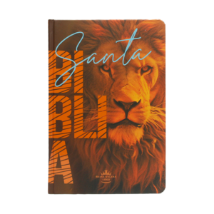 Biblia Diseño León Naranja RVR 1960