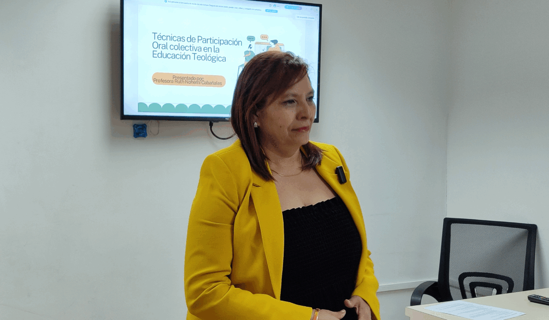 ATEV impulsa la participación oral colectiva en la Educación Teológica con Taller de Ruth Nohemí Cabañales