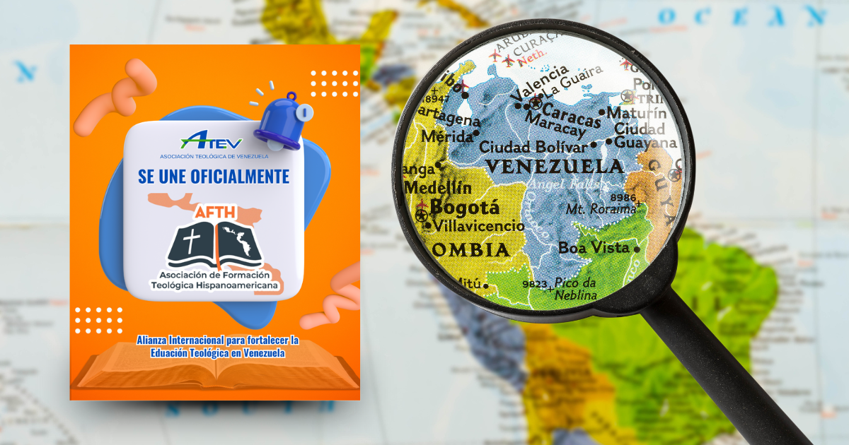 Asociación Teológica de Venezuela (ATEV) se une oficialmente a la Asociación de Formación Teológica Hispanoamericana (AFTH) Asociación Teológica de Venezuela (ATEV) se une oficialmente a la Asociación de Formación Teológica Hispanoamericana (AFTH)